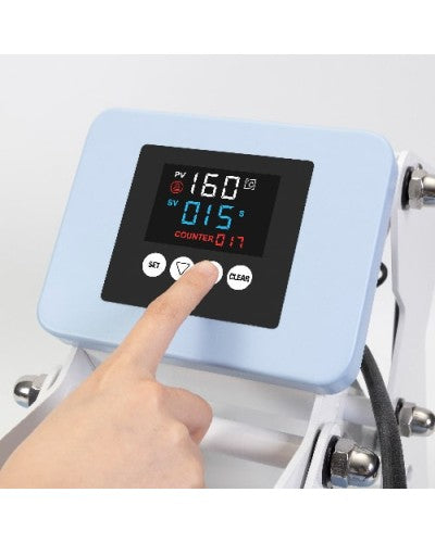 Presă plată automată cu platan retractabil 40 x 50 cm